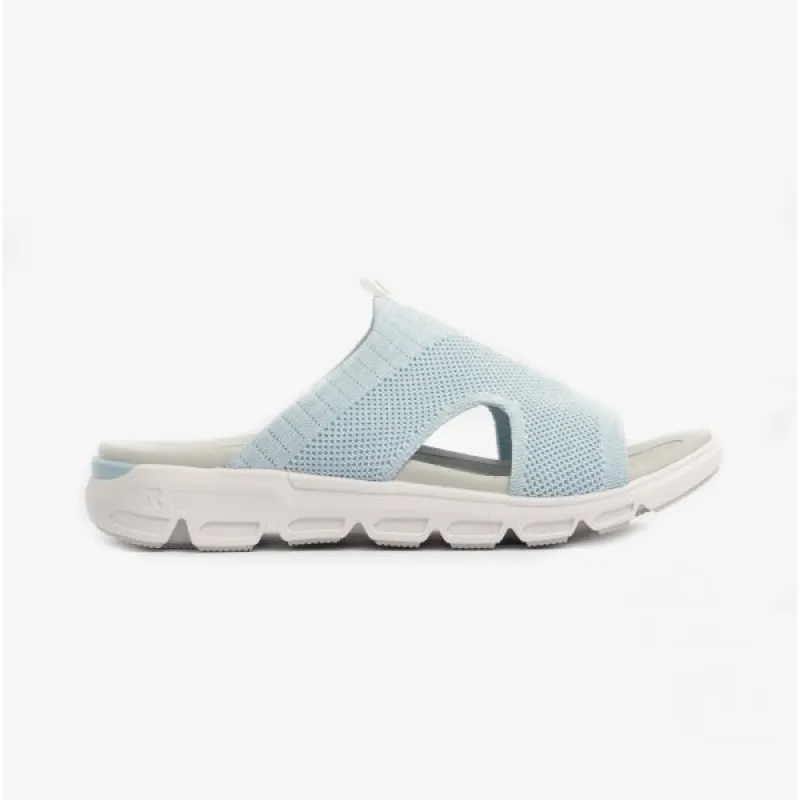 V8403-10 Ladies Sporty Sandals Pale Blue made by Shuperb
