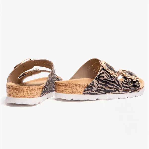 Rieker 69850-60 Womens Mules Beige sold by Shuperb product image thumbnail 3
