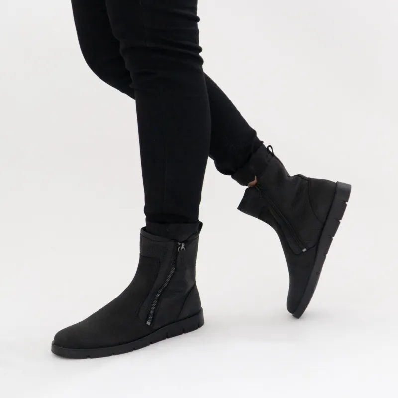 BELLA Ladies Leather Ankle Boots Black sold by Shuperb