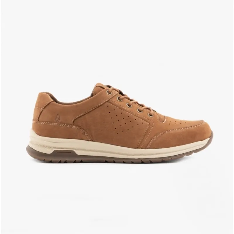 Hush Puppies JOSEPH Mens Leather Lace-Up Shoes Tan sold by Shuperb