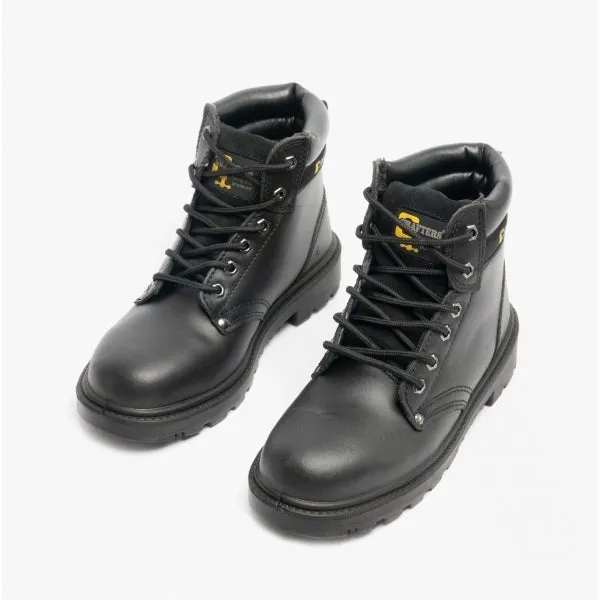 Grafters APPRENTICE Unisex Leather Safety Boots Black sold by Shuperb product image thumbnail 2