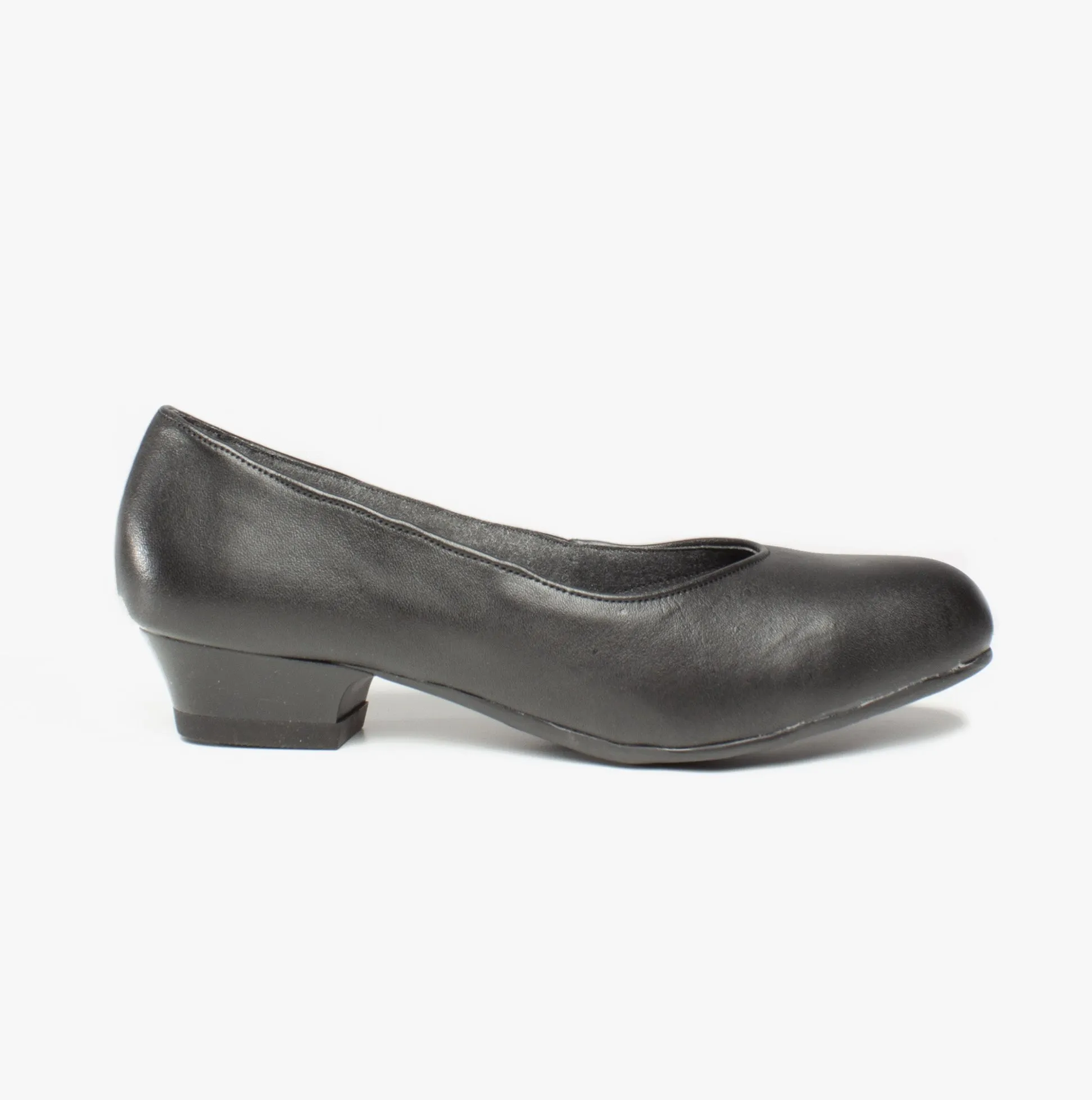 Amblers Safety FS96 Womens Leather Safety Court Shoes Black sold by Shuperb