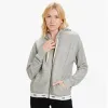 SENA Ladies Full Zip Hoodie Grey Heather sold by Shuperb