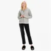 SENA Ladies Full Zip Hoodie Grey Heather sold by Shuperb