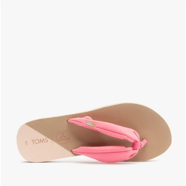 PIPER Ladies Jersey Flip Flops Pink sold by Shuperb product image thumbnail 4