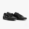 CHAYMON Mens Leather Trainers Black/Black sold by Shuperb