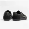 CHAYMON Mens Leather Trainers Black/Black sold by Shuperb