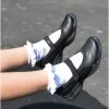 Skechers 81264L/BLK VELOCITY POUTY Girls Leather School Shoes Black sold by Shuperb