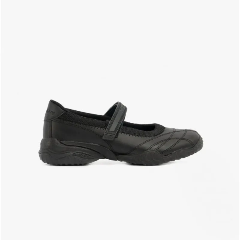 Skechers 81264L/BLK VELOCITY POUTY Girls Leather School Shoes Black sold by Shuperb