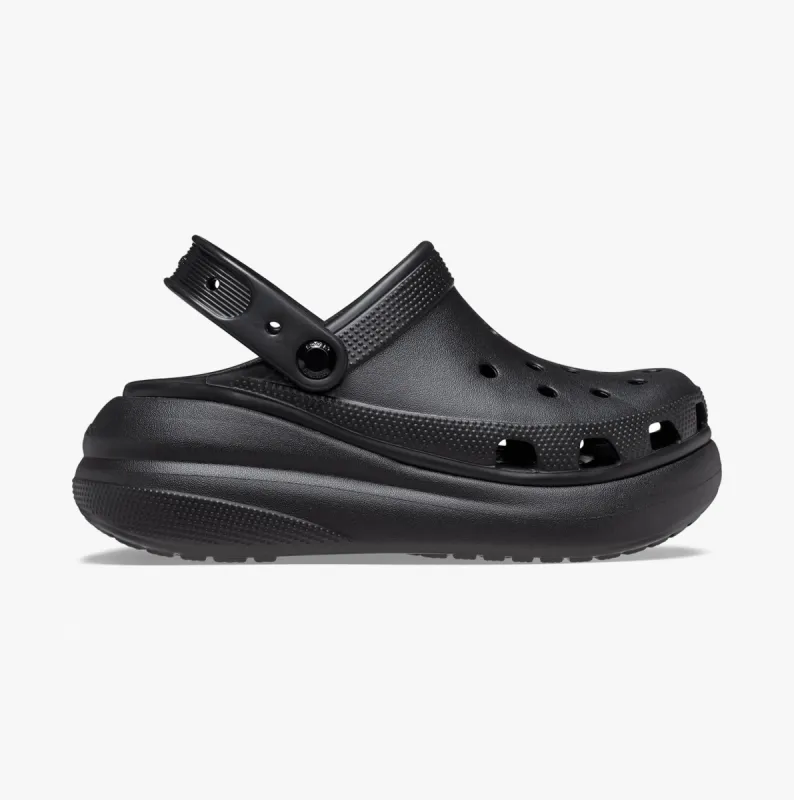 Crocs 207521-001 CLASSIC CRUSH Womens Clogs Black sold by Shuperb