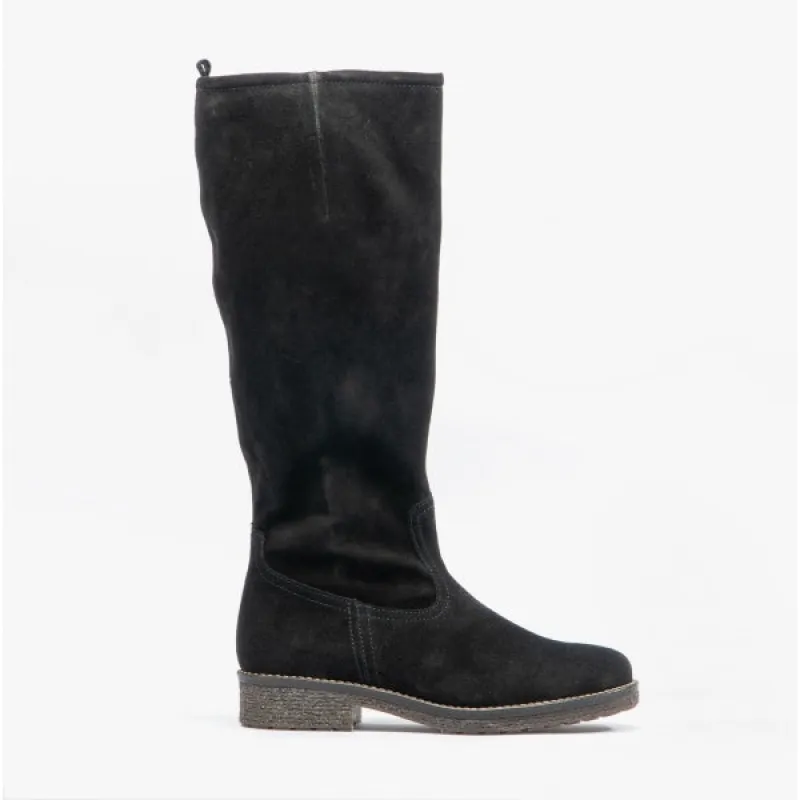 MEIR Ladies Boots Black made by Shuperb
