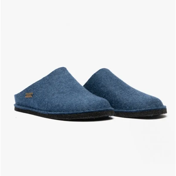 SOFT Ladies Wool Slippers Denim Blue sold by Shuperb product image thumbnail 2