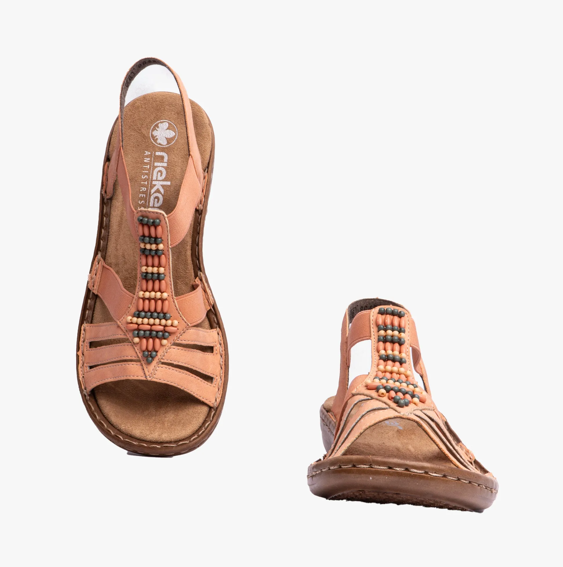 Rieker 60851-38 Womens Sandals Orange sold by Shuperb product image thumbnail 3