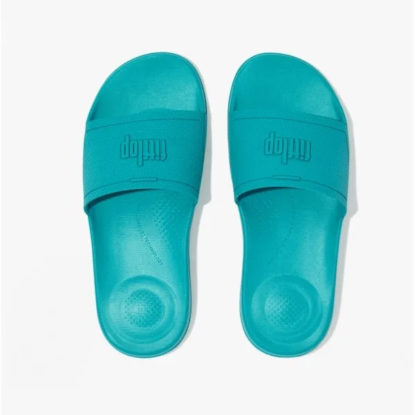 iQUSHION SLIDES Ladies Rubber Sliders Tahiti Blue sold by Shuperb product image thumbnail 3