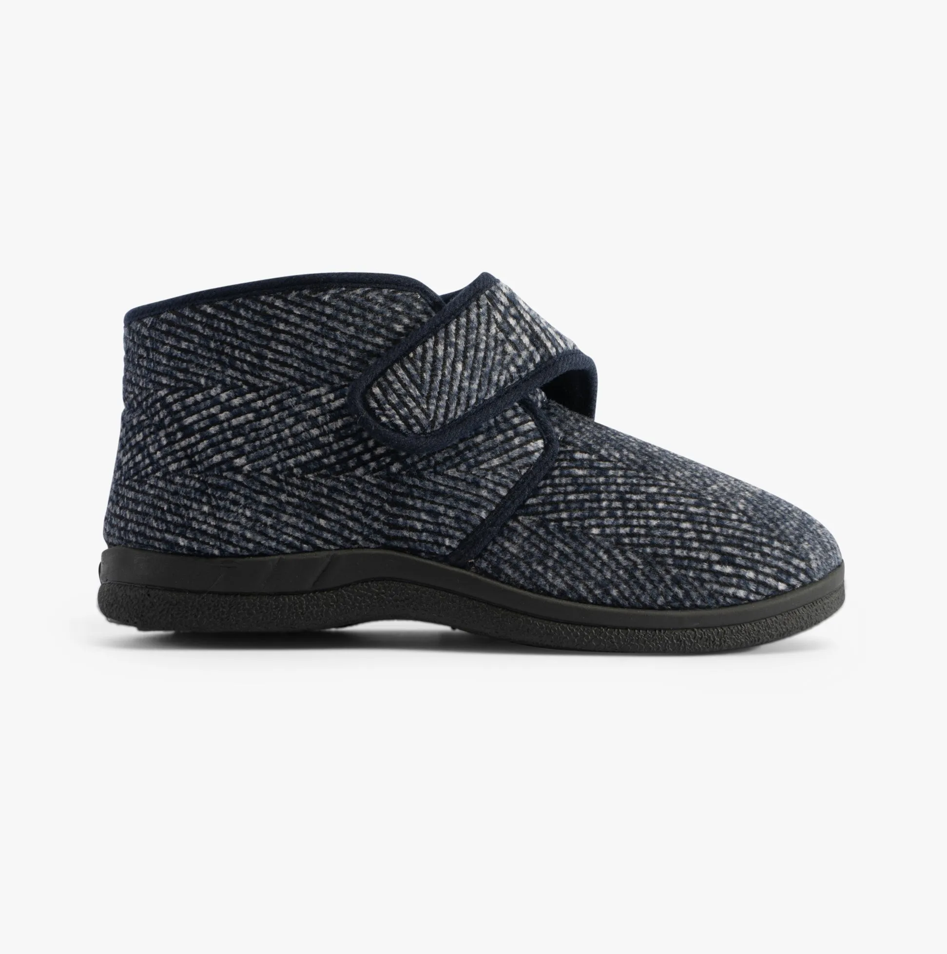 Jo & Joe BOB Mens Slippers Navy sold by Shuperb