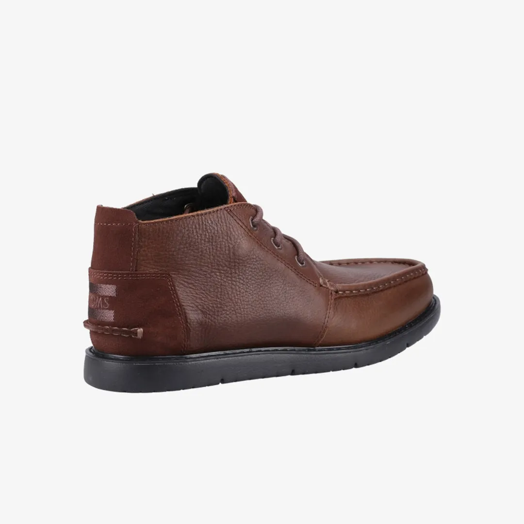 NAVI Mens Leather Chukka Boots Brown sold by Shuperb product image thumbnail 4