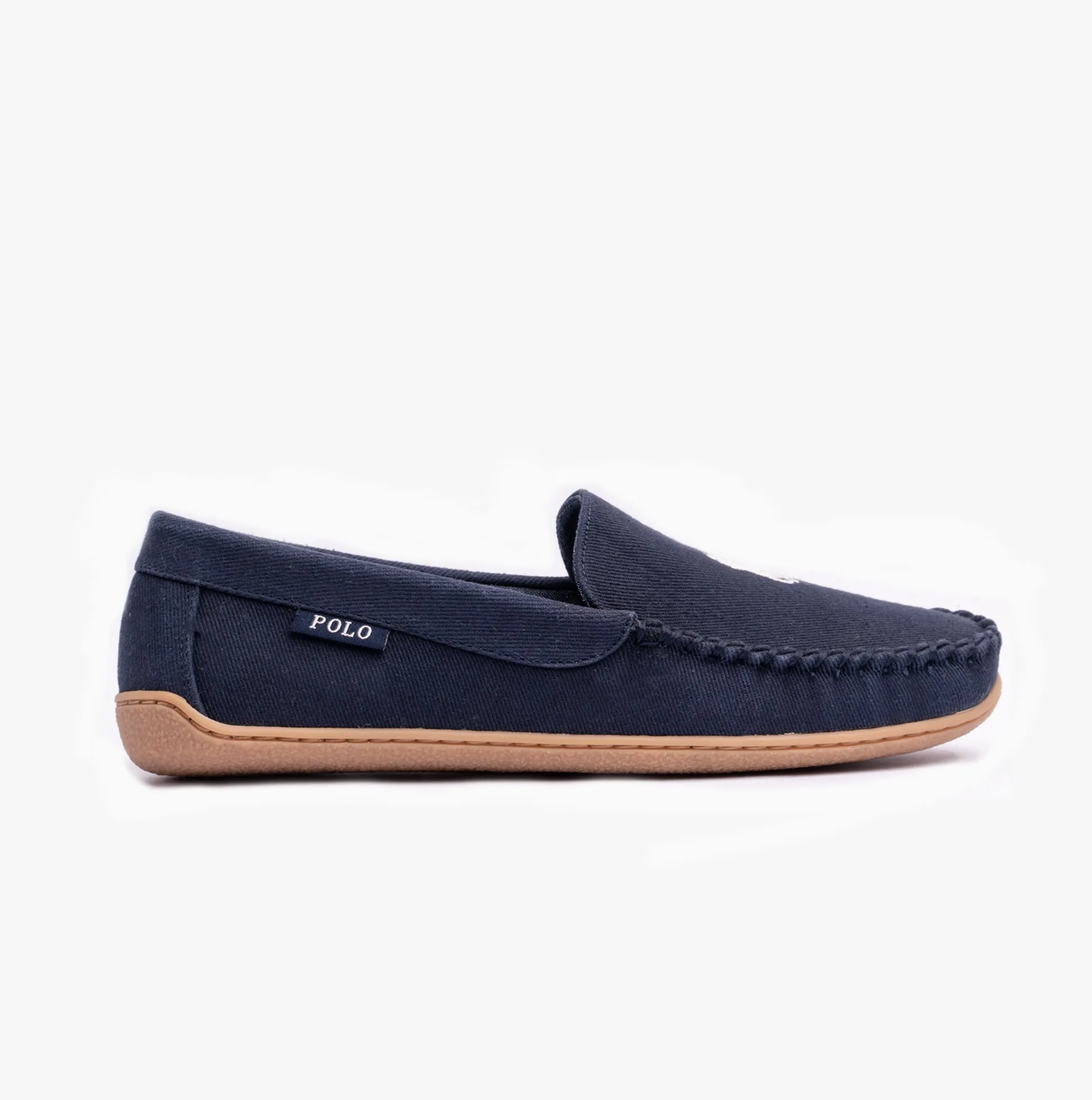 BRENAN Mens Loafers Navy sold by Shuperb