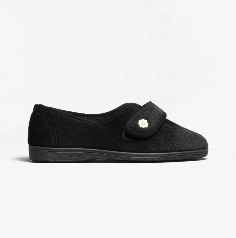 Mirak ANDREA Womens Slippers Black sold by Shuperb