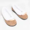 HOS Comfort CARA Womens Knit Slippers Taupe sold by Shuperb