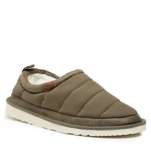 Jack & Jones PUFF MULE Mens Mule Sandals Dark Olive sold by Shuperb product image thumbnail 4