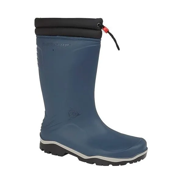 Dunlop BLIZZARD Unisex Warm Lined Wellington Boots Blue sold by Shuperb