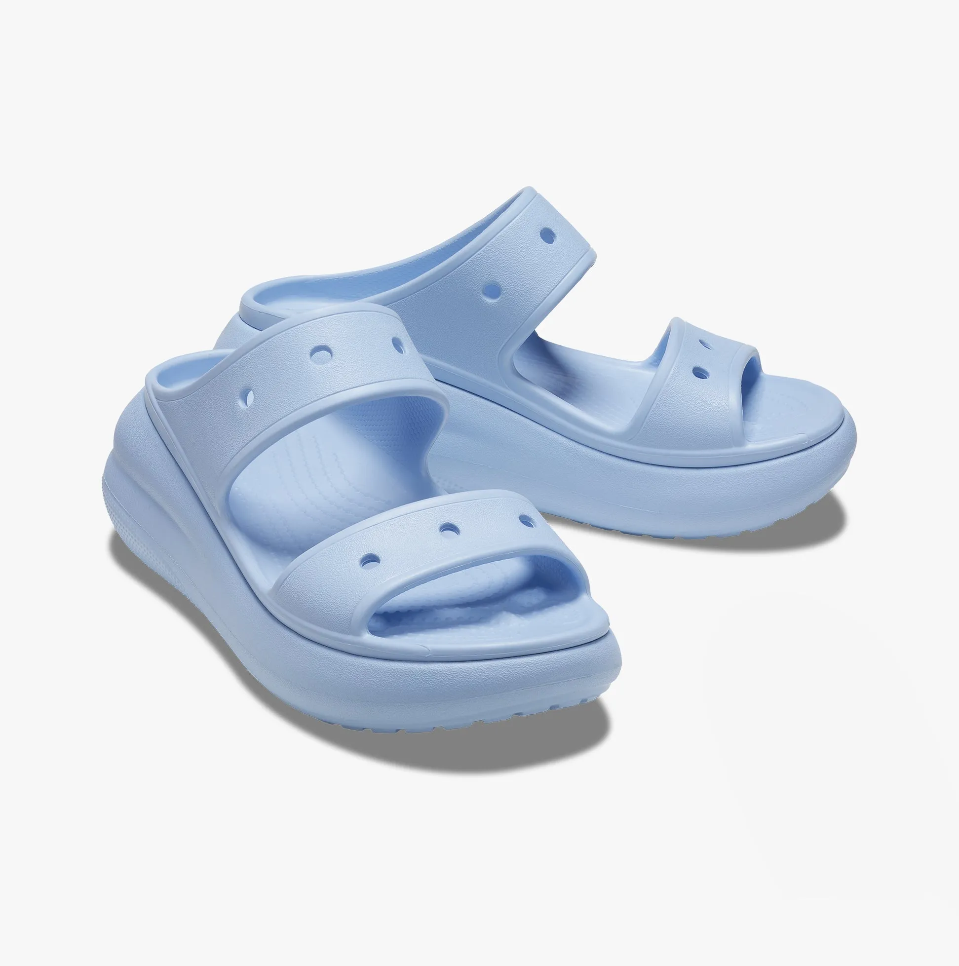 Crocs 207670-4NS CRUSH SANDAL Womens Platform Sliders Blue Calcite sold by Shuperb product image thumbnail 3