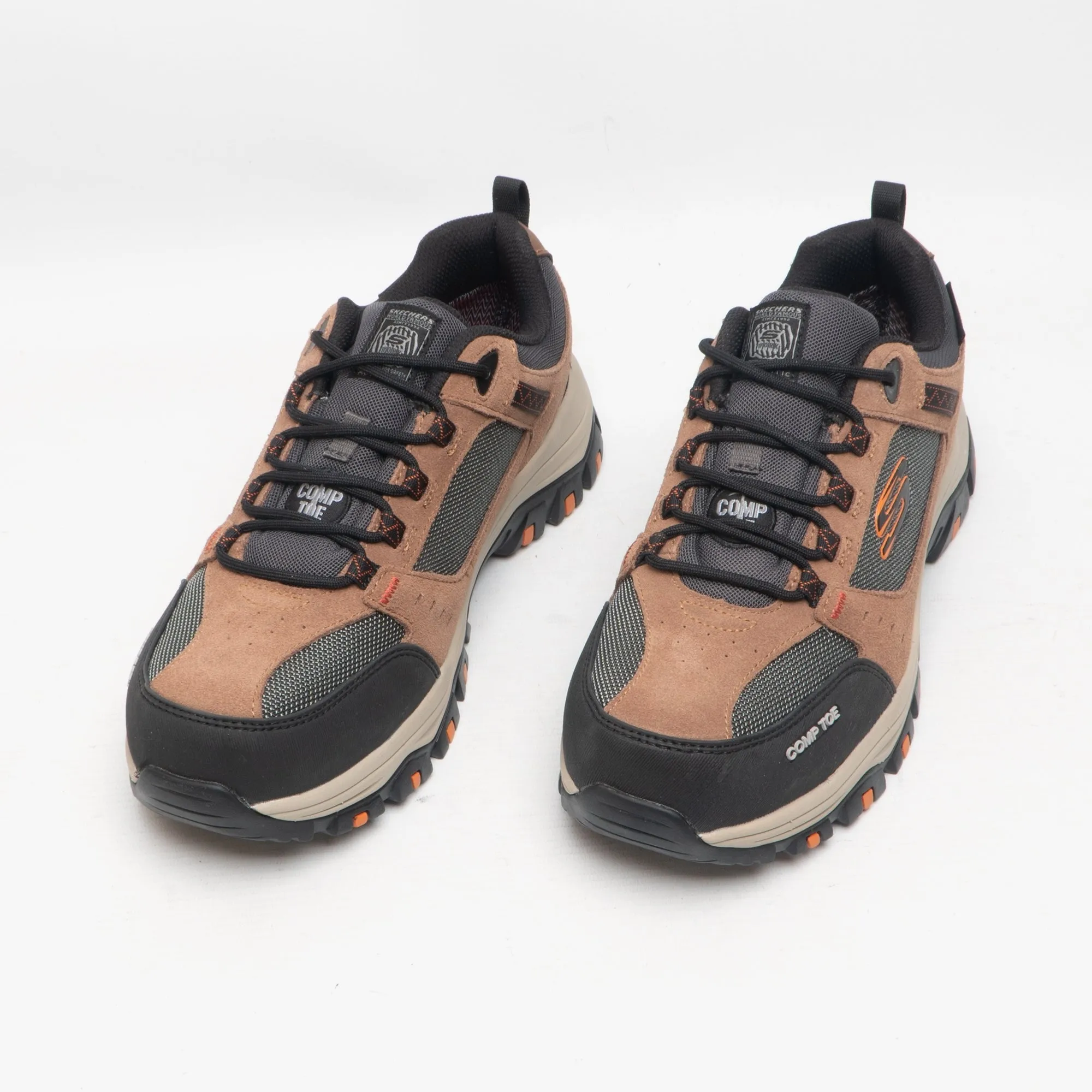 Skechers Work 77183EC GREETAH Mens Safety Trainers Brown/Black sold by Shuperb product image thumbnail 2