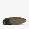 Front ROSSI Boys School Shoes Black sold by Shuperb