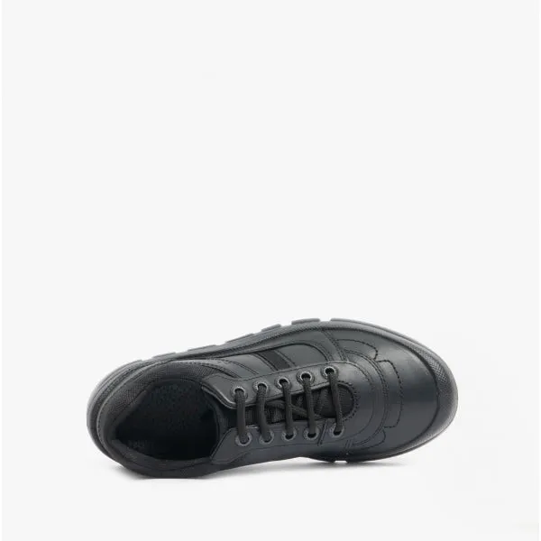 Start-Rite RHINO SHERMAN Boys Leather Lace Up School Shoes Black sold by Shuperb product image thumbnail 4