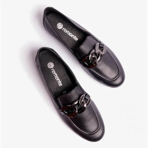 Remonte IRMGARD Womens Slip-On Loafers Black sold by Shuperb product image thumbnail 4