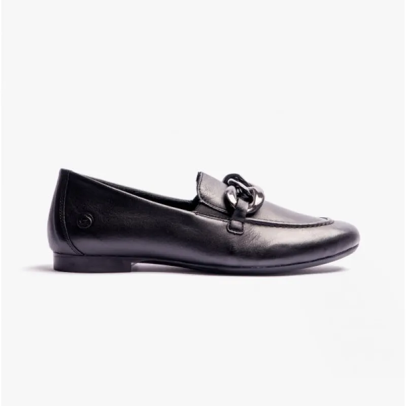 Remonte IRMGARD Womens Slip-On Loafers Black made by Shuperb