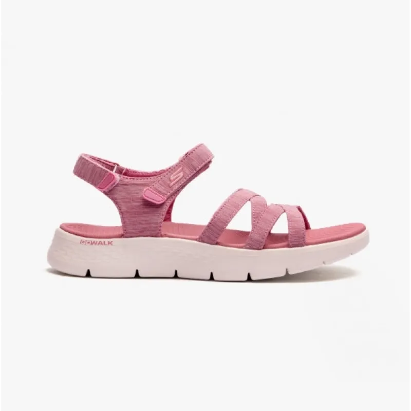 141450 GO WALK FLEX SANDAL -SUNSHINE Ladies Sandals Purple sold by Shuperb