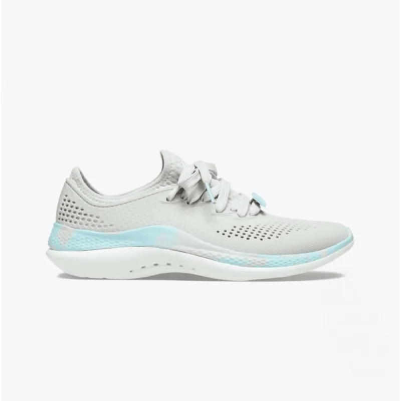 Crocs 207632-1DU LITERIDE 360 PACER Womens Trainers Pearl White/Multi sold by Shuperb