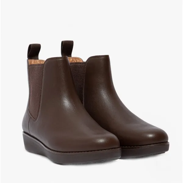FitFlop SUMI Womens Leather Chelsea Boots Chocolate Brown sold by Shuperb product image thumbnail 3