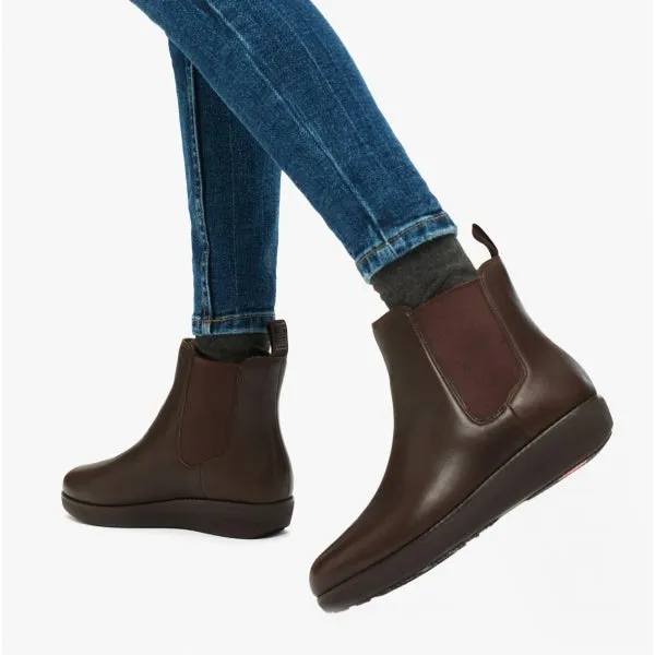 FitFlop SUMI Womens Leather Chelsea Boots Chocolate Brown sold by Shuperb product image thumbnail 2