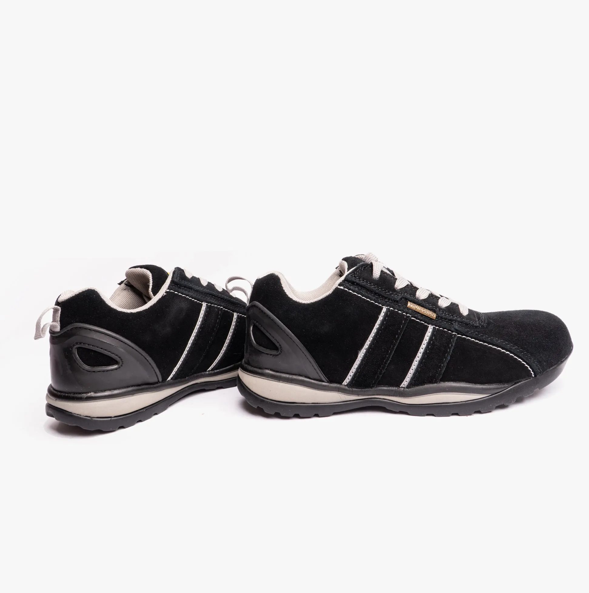 Grafters M090AS Unisex Safety Trainers Black/Grey sold by Shuperb product image thumbnail 2
