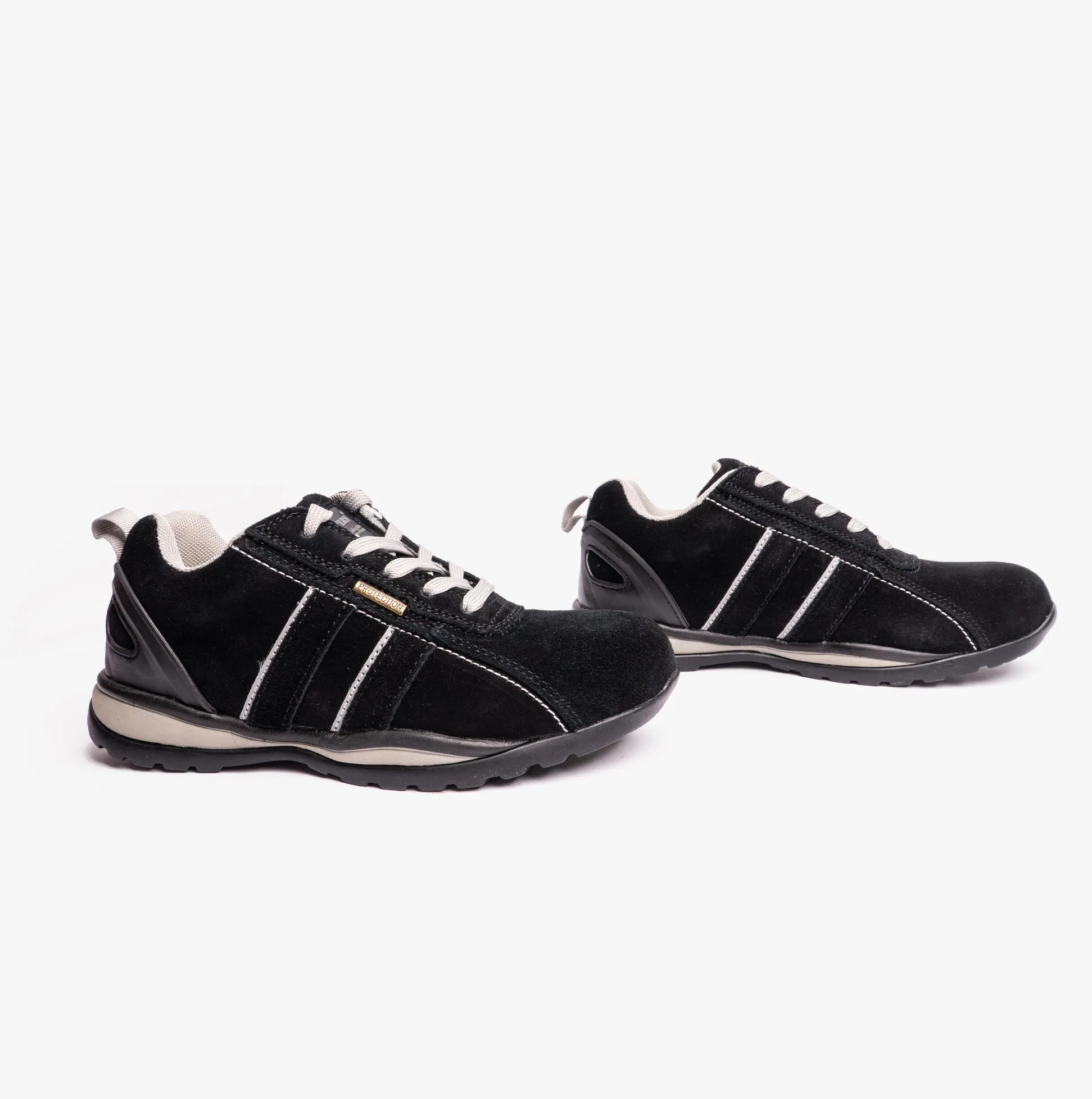 Grafters M090AS Unisex Safety Trainers Black/Grey sold by Shuperb product image thumbnail 3