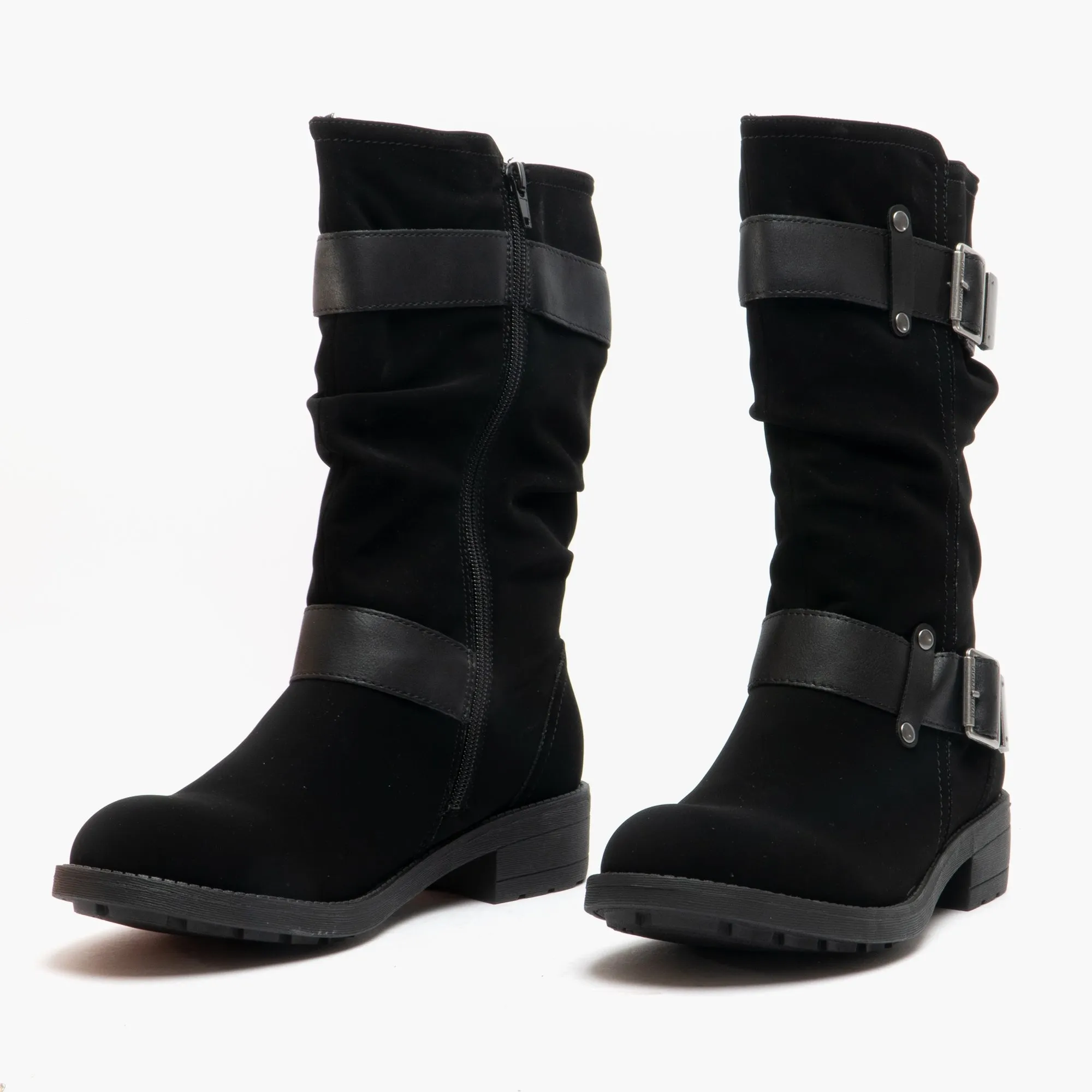 Rocket Dog TRUMBLE ONTARIO Womens Biker Boots Black sold by Shuperb product image thumbnail 2