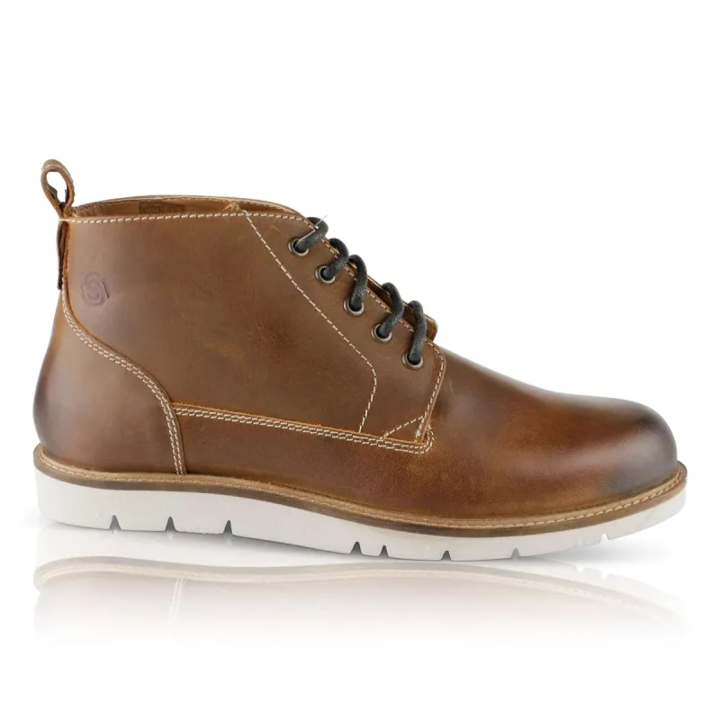 ALDERMAN Mens Boots Tan sold by Shuperb