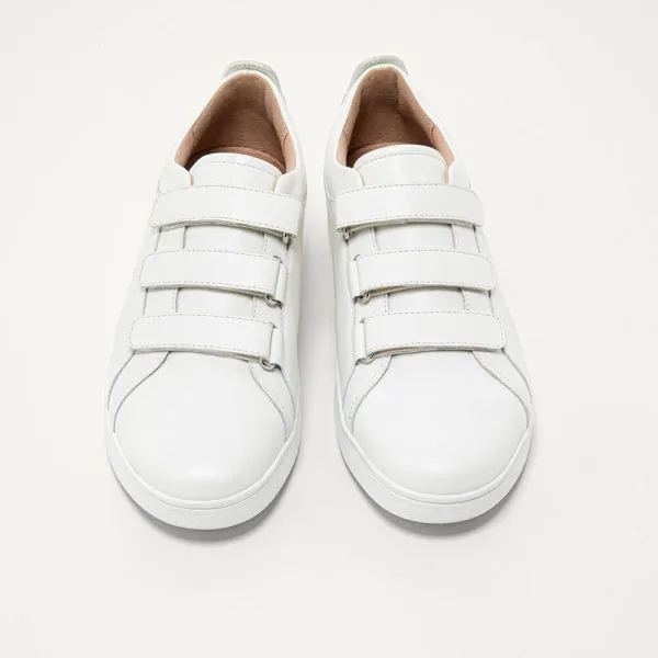 RALLY QUICK STICK FASTENING Ladies Leather Trainers Urban White sold by Shuperb product image thumbnail 3