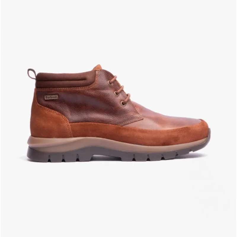 Barbour UNDERWOOD Mens Boots Cognac sold by Shuperb