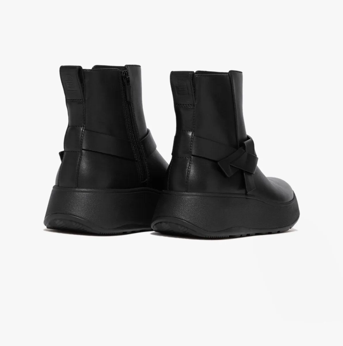FitFlop F-MODE FOLDED-KNOT Womens Chelsea Boots Black sold by Shuperb product image thumbnail 4