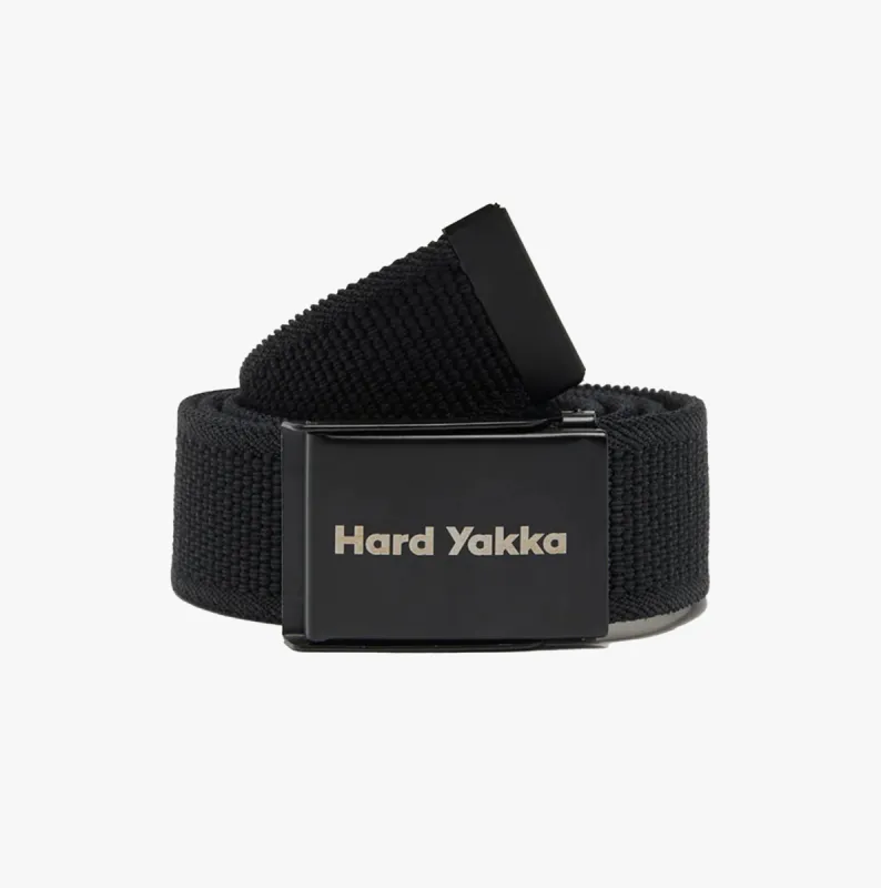 STRETCH WEBBING BELT Unisex Black sold by Shuperb