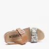 Mephisto LISSANDRA Womens Leather Wedge Sandals Camel/Python sold by Shuperb