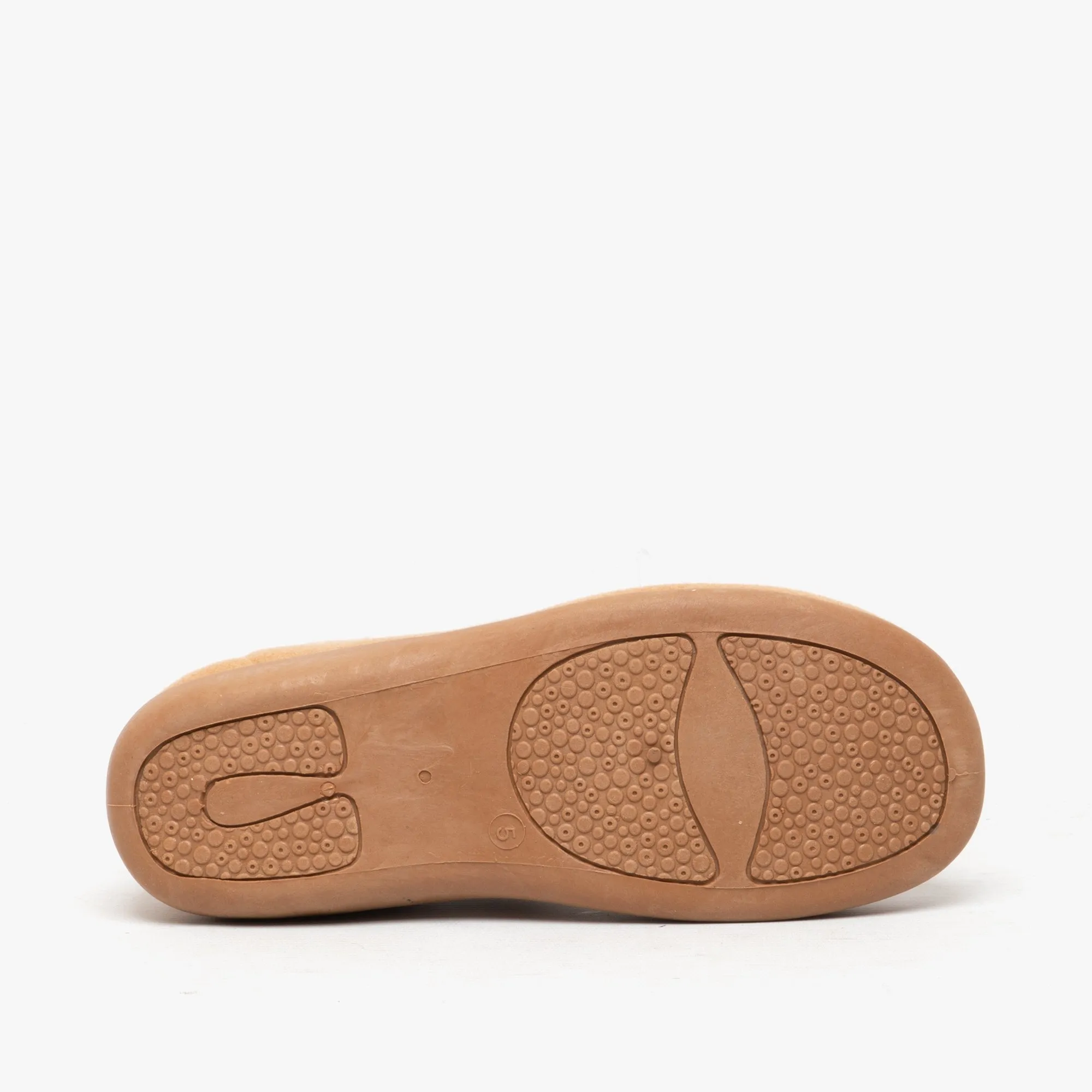 HOS Comfort TINA Womens Full Felt Slippers Tan sold by Shuperb product image thumbnail 3