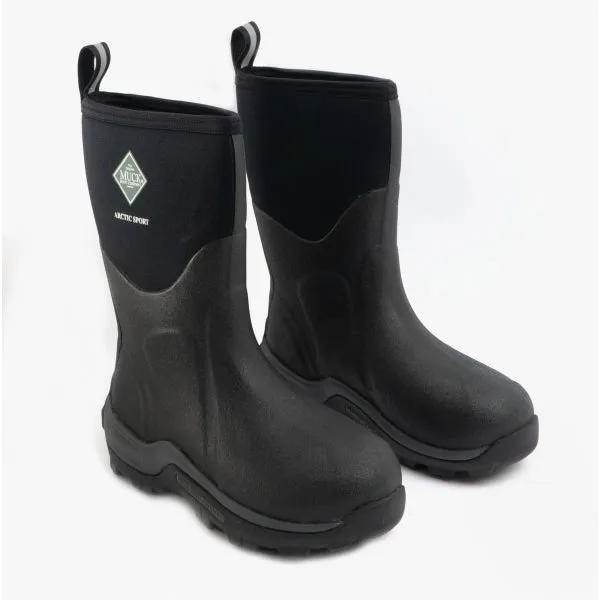 ARCTIC SPORT SHORT Unisex Rubber Wellington Boots Black sold by Shuperb product image thumbnail 2