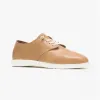 Hush Puppies EVERYDAY Womens Leather Casual Lace-up Shoes Brown sold by Shuperb