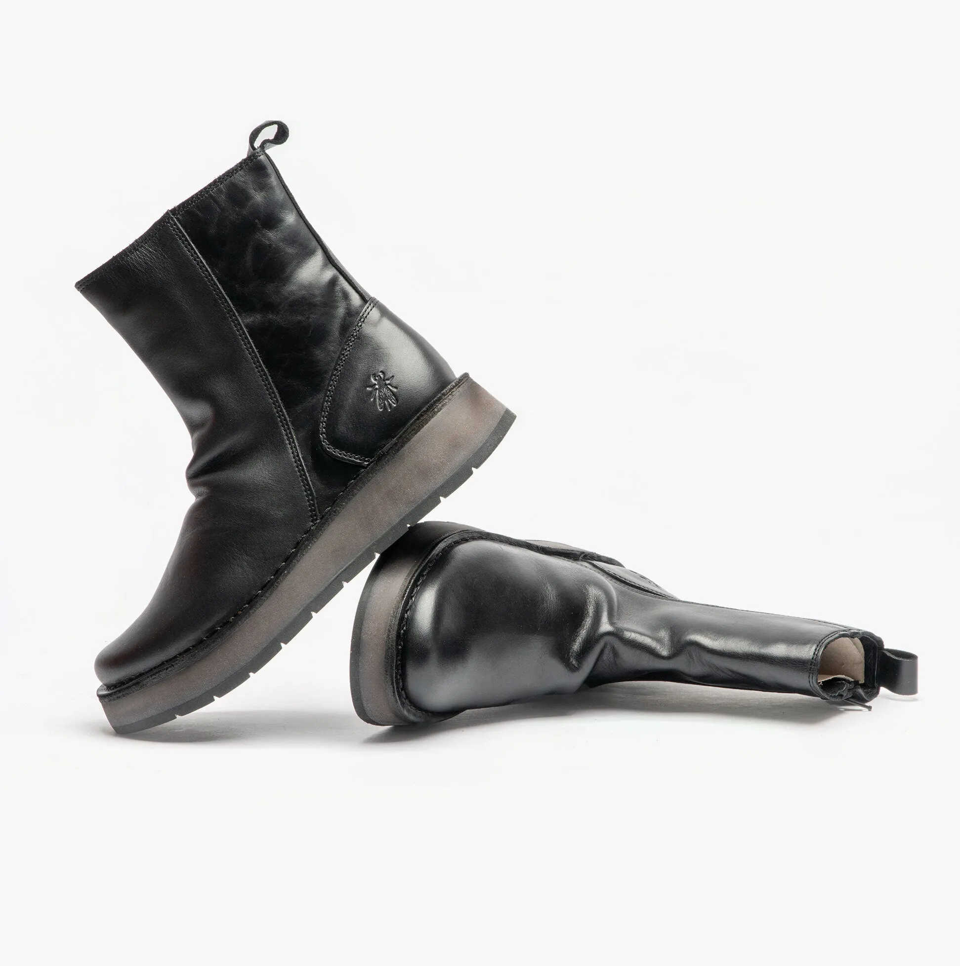 RENO053FLY Womens Boots Black sold by Shuperb product image thumbnail 2