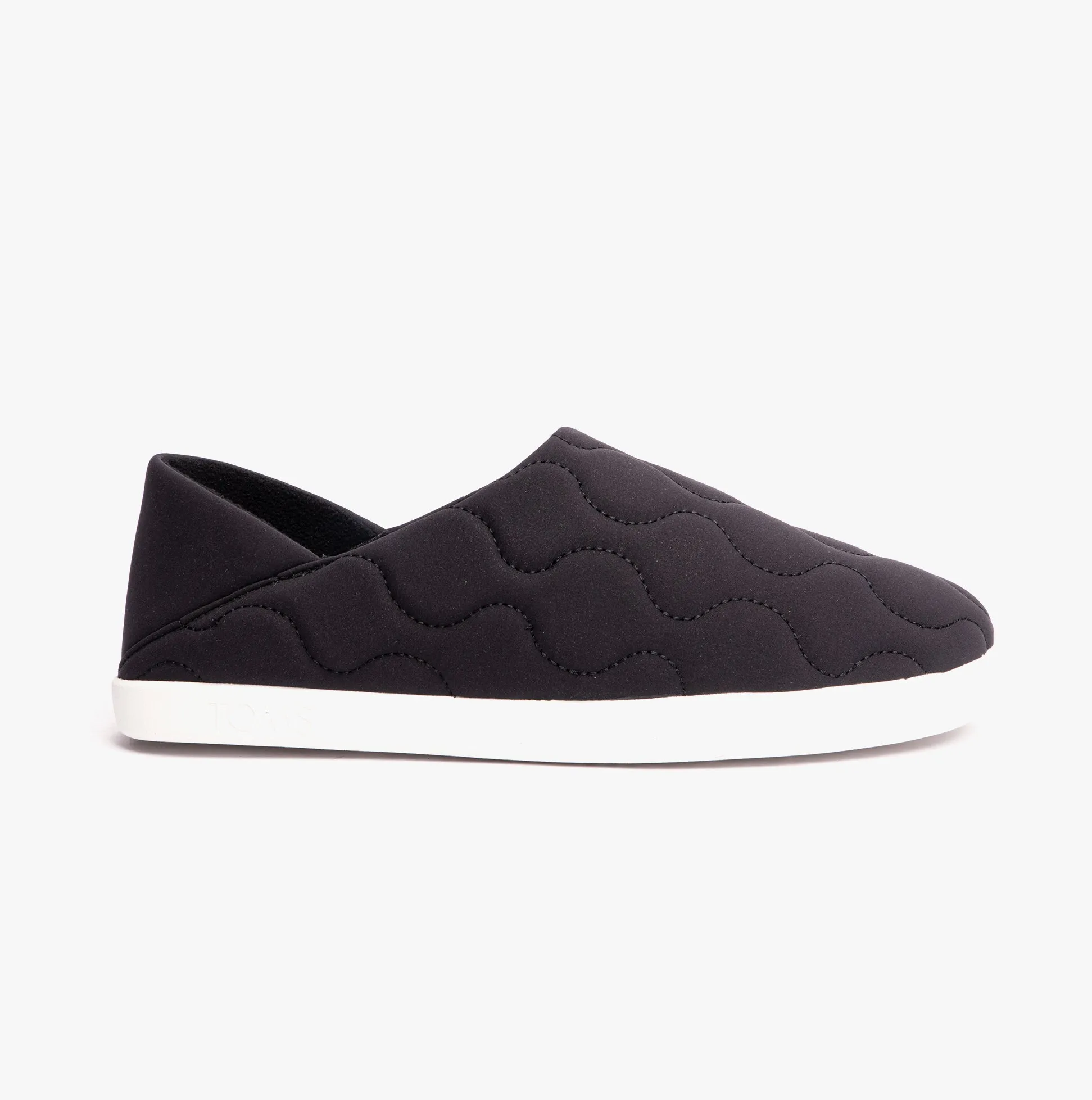 EZRA COTTON RIPSTOP Mens Slippers Black sold by Shuperb