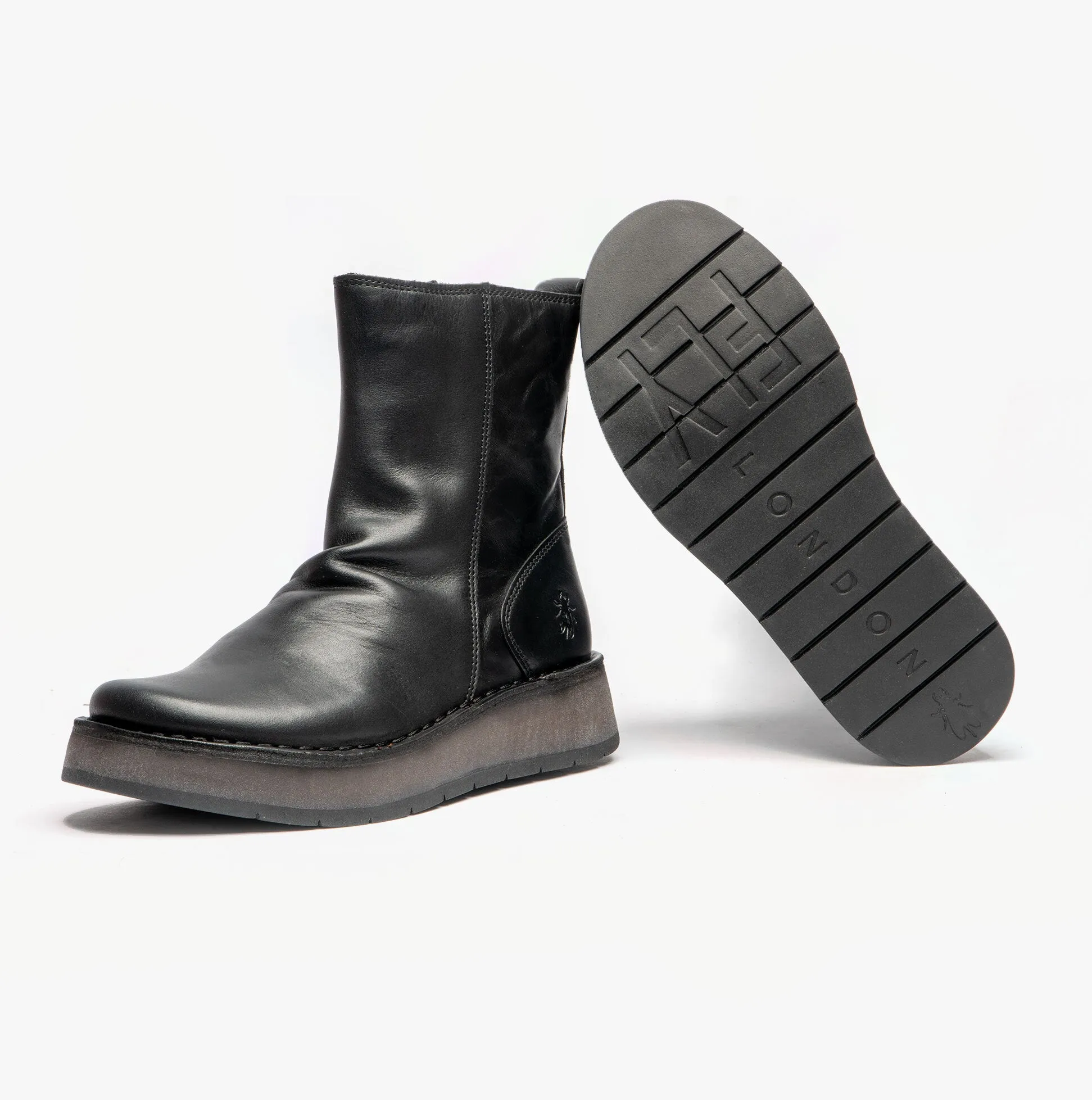 RENO053FLY Womens Boots Black sold by Shuperb product image thumbnail 3